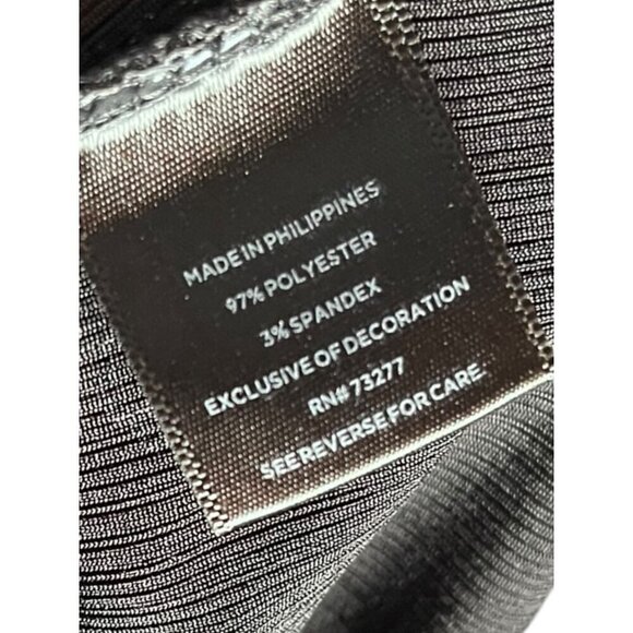 Simply Vera Women's S Asymmetrical Ruffle Bottom‎ Tunic Blouse Black Whimsigoth - Picture 5 of 5